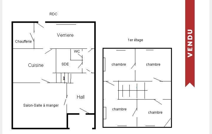 Annonces AIGUILLON : Maison / Villa | AIGUILLON (47190) | 143 m2 | 55 000 € 